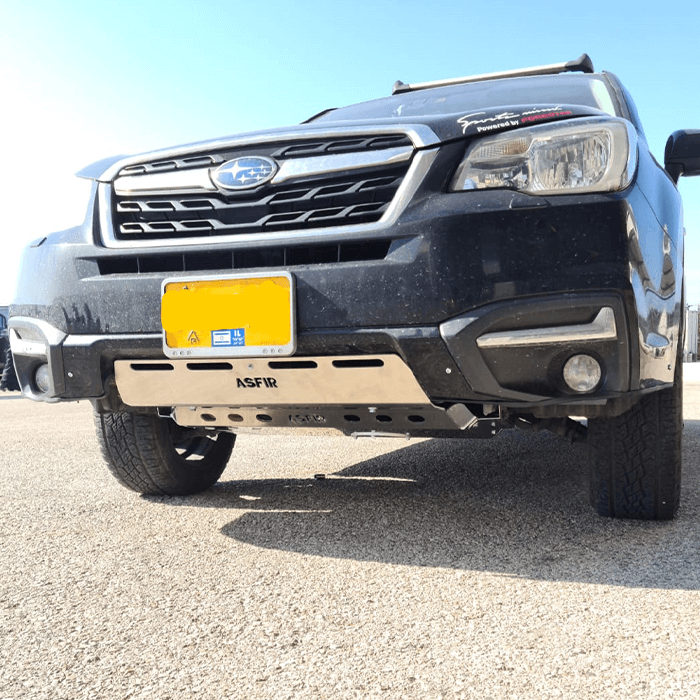 חיתוך פגוש (לרכב עם מיגון אספיר) + השלמת מיגון | סובארו פורסטר