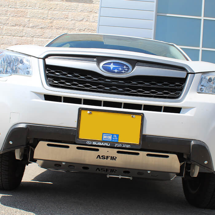 חיתוך פגוש (לרכב עם מיגון אספיר) + השלמת מיגון | סובארו פורסטר