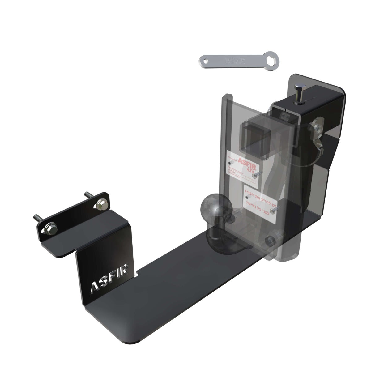 מתקן לאחסון מחבר גרירה נשלף | פורד ריינג'ר רפטור