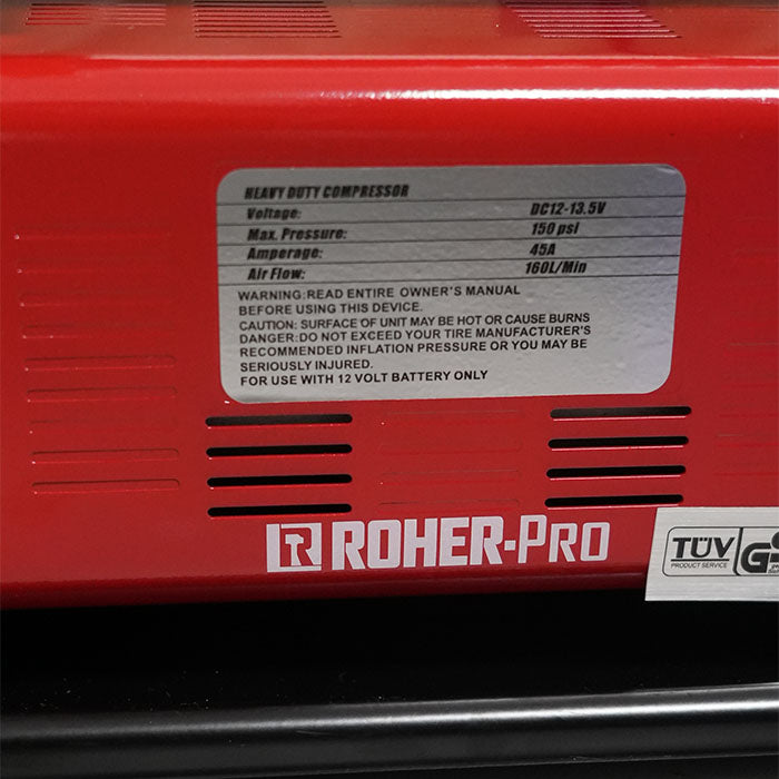 קומפרסור 12V | ROHER PRO