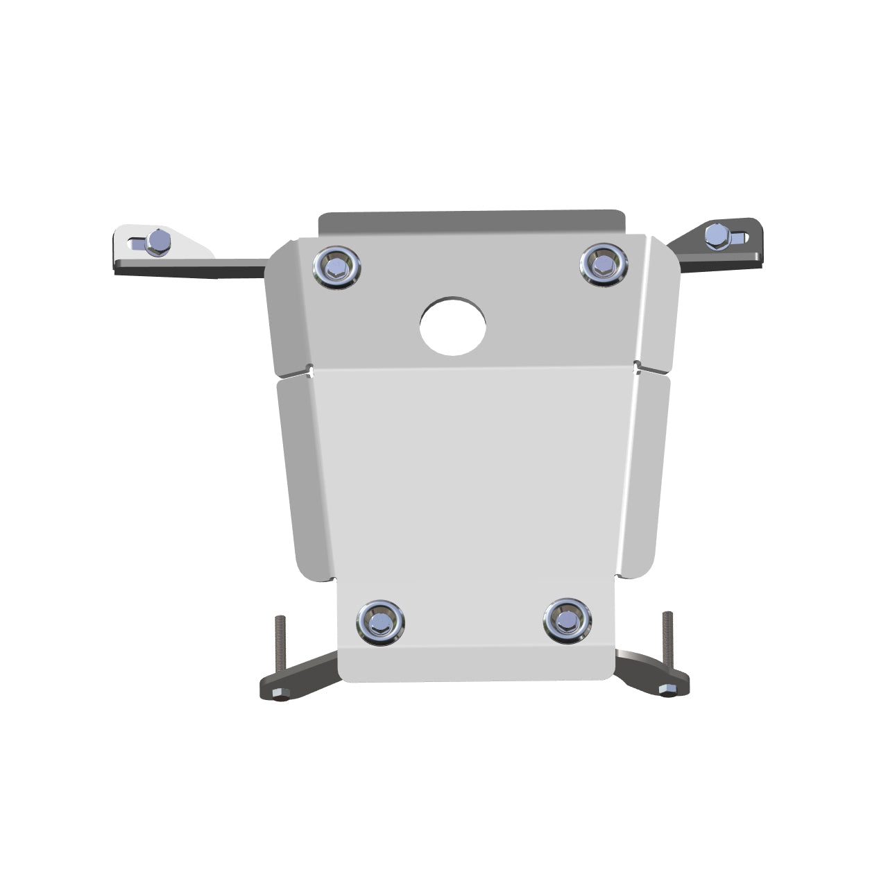 SsangYong Rexton Rear Differential Protector Skid Plate
