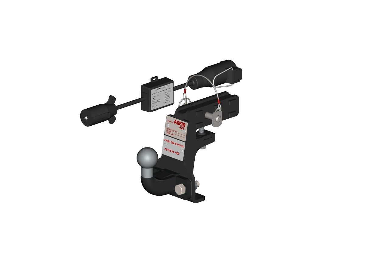 מחבר גרירה תפוח נשלף | טויוטה לנד קרוזר 250 בנזין היברידי