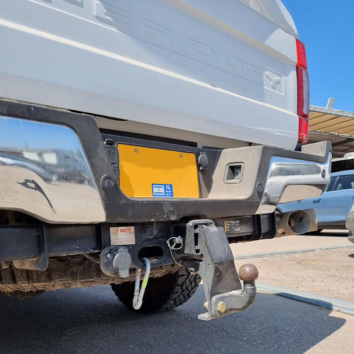 מחבר גרירה תפוח נשלף להתקן גרירה מקורי | פורד F-250 \ F-350
