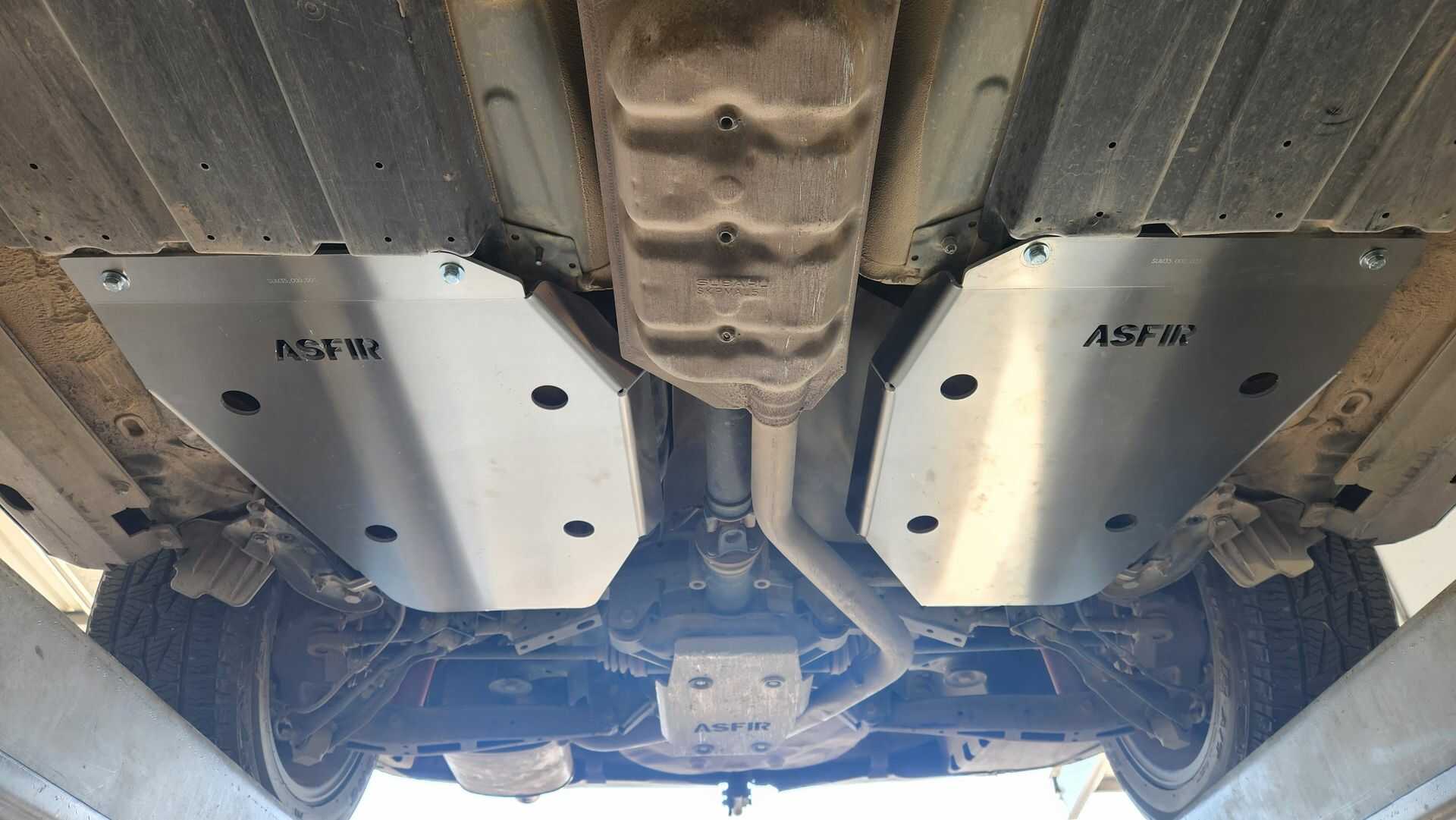 מיגון מיכל דלק 2 חלקים | סובארו פורסטר / XV