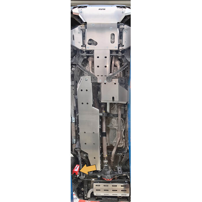 כיסוי מגן בולמים (ימין + שמאל) | פורד ברונקו