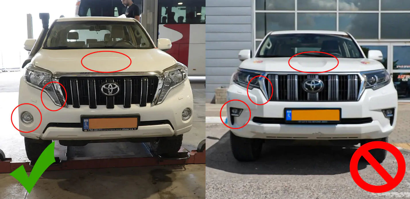 פגוש קדמי ATL | לנד-קרוזר 150 / 155 14'-17' | לפני מתיחת פנים